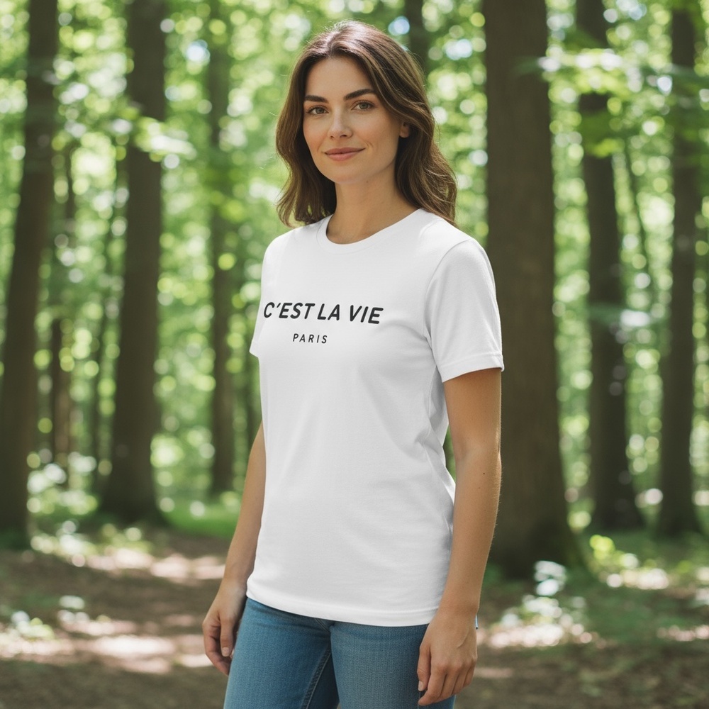 C’EST LA VIE PARIS Tee - Sz L